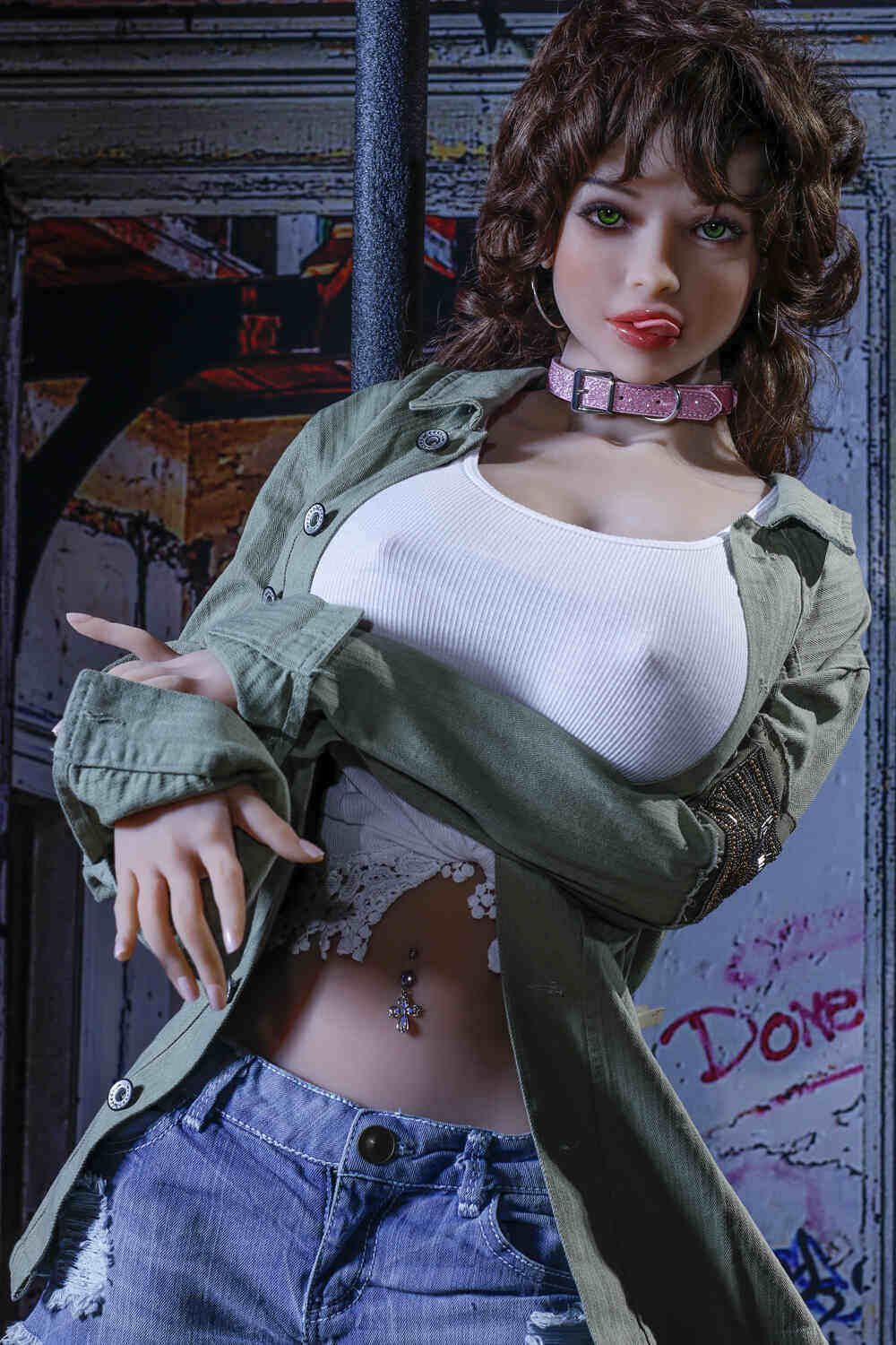 Cassie - Pretty Large Breast Sex Doll Harmony JY 170cm(5ft7) image11
