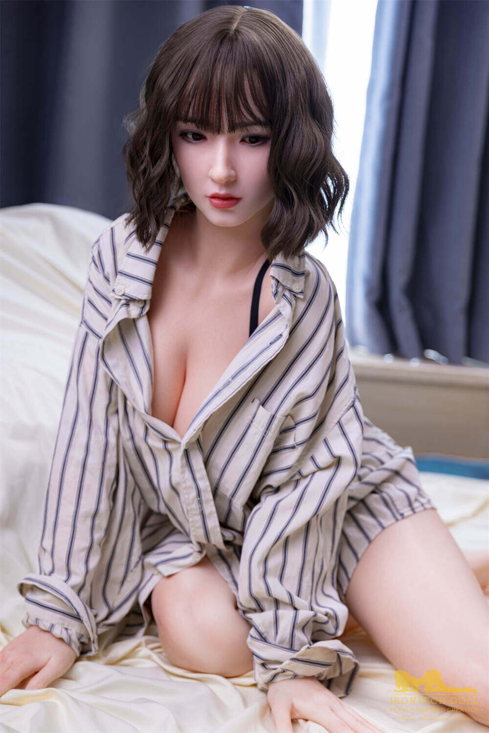 Genevieve - G-Cup Pretty Irontech 165cm(5ft5) Love Dolls Real Sex Doll Demonstration image10