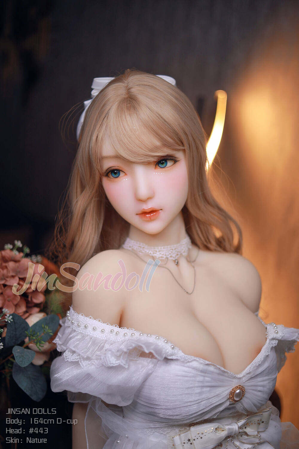 Gwen - 164cm(5ft5) WM Doll D-Cup White Skin With TPE Sex Dolls image8