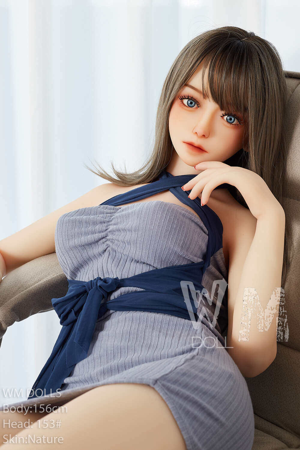 Kenadi - 156cm(5ft1) Medium Breast Full TPE Head WM Doll image1