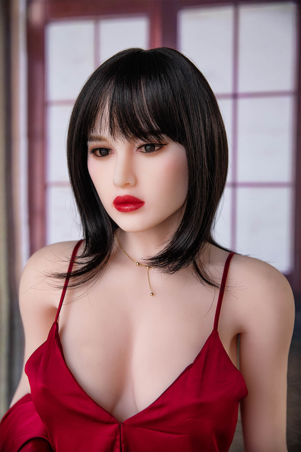 168cm(5ft6) E-Cup TPE Head Makeup Elayna Chest HR Doll image4