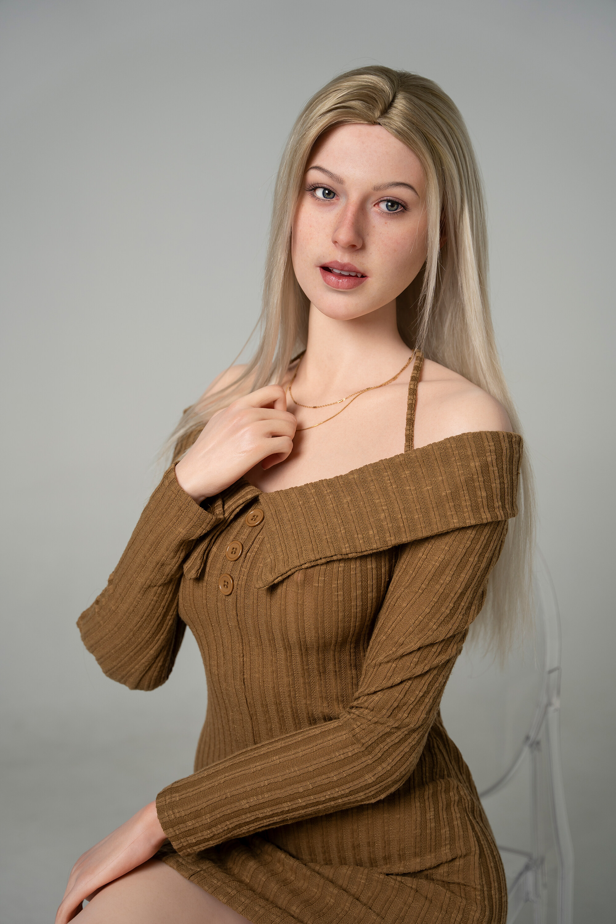 Mallorie - 175cm E-Cup Blonde Silicone Zelex Sex Real Doll image27