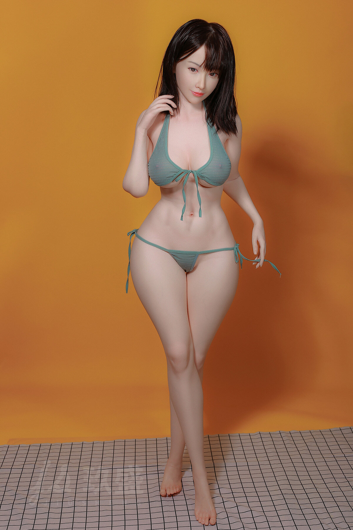 Eimi - 152cm E-Cup Bikini Girl Nice New Silicone Jiusheng Sex Doll image4