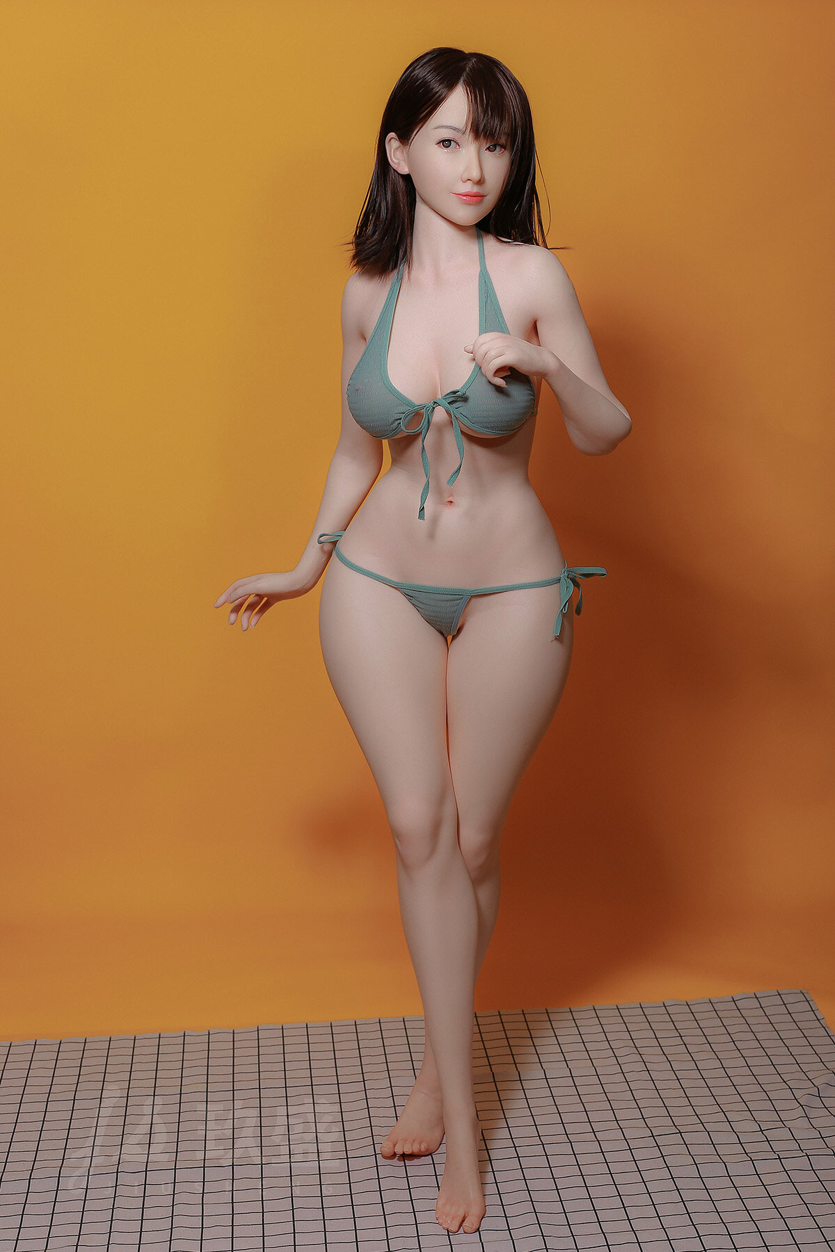 Eimi - 152cm E-Cup Bikini Girl Nice New Silicone Jiusheng Sex Doll image8