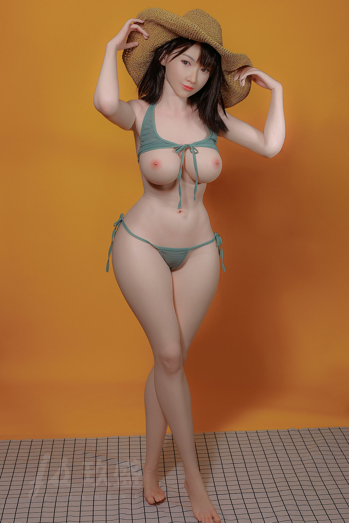 Eimi - 152cm E-Cup Bikini Girl Nice New Silicone Jiusheng Sex Doll image10