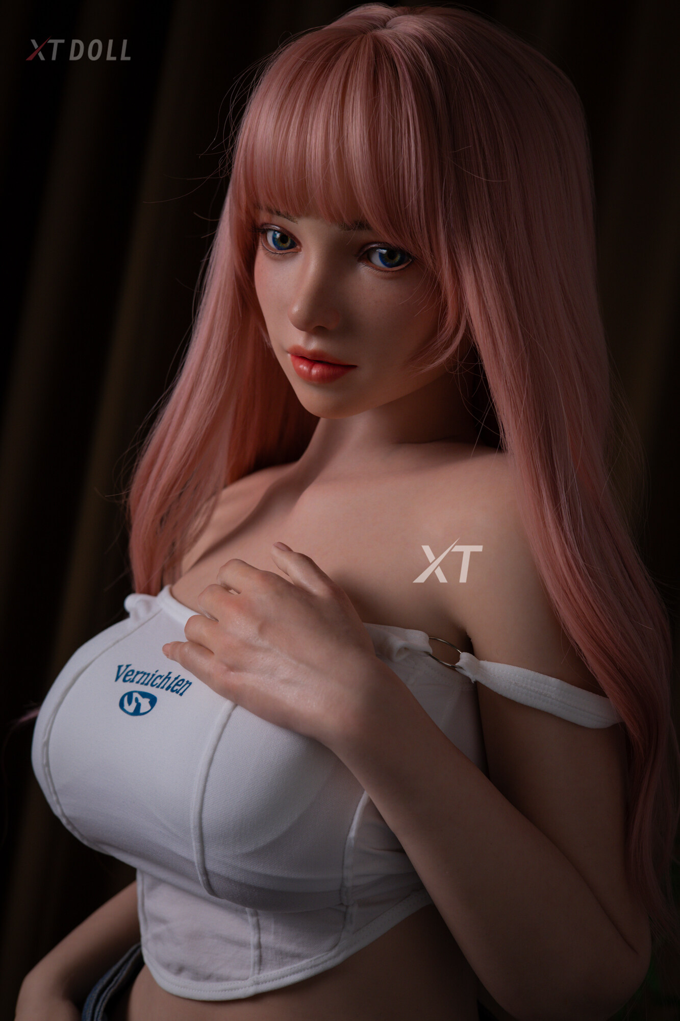 Sophia - 165cm E-Cup Silicone Head Makeup Chest XT Doll image2